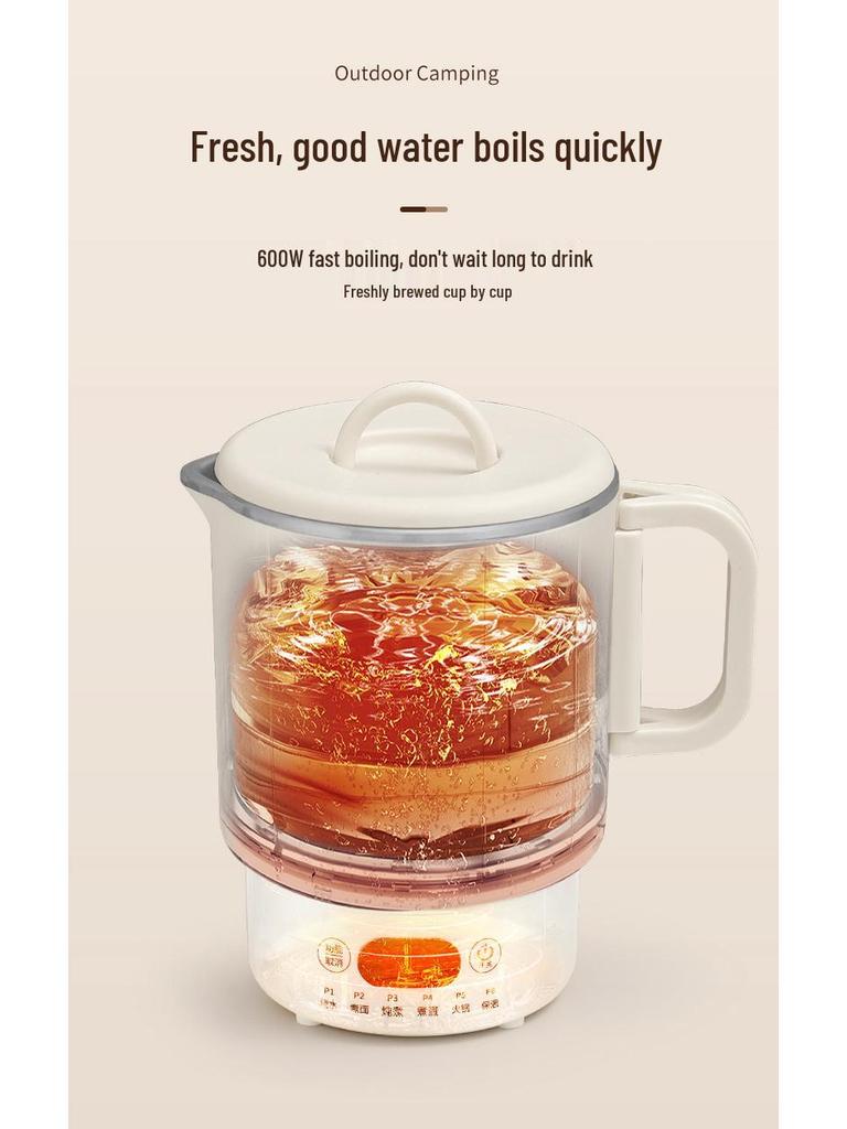 Portable Electric Stainless Steel Folding Travel Kettle for Boiling Water