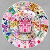 50 Cartoon Castle Stickers for Kids - Cute Waterproof Building, Graffiti, Journal, Notebook & Phone Case Decorations