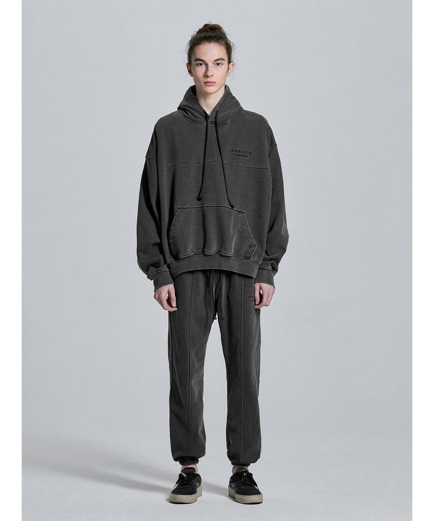 Dipeulikeu Washed Sweatpants - Black