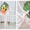 Artificial Flower Wedding Chair Decorations, Aisle and Pew Garlands for Rustic Wedding Ceremonies, Parties, and Home Decor