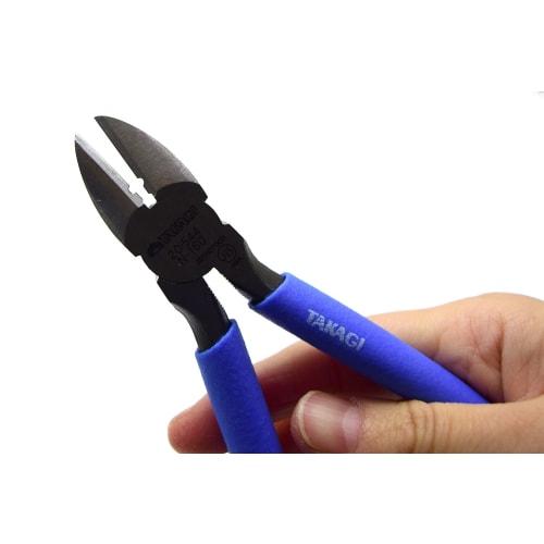 Takagi Strong Nippers with Grip 160mm HOME MADE [Cutting Capacity: Iron wire approx.