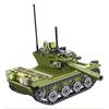 New 336pcs Military 85 Main Battle Tank Building Blocks WW2 Army Soldier Figures Bricks Educational Toys for Children Boy Gift