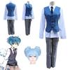 Assassination Classroom Anime Nagisa Shiota Cosplay Costume Suit Uniform School