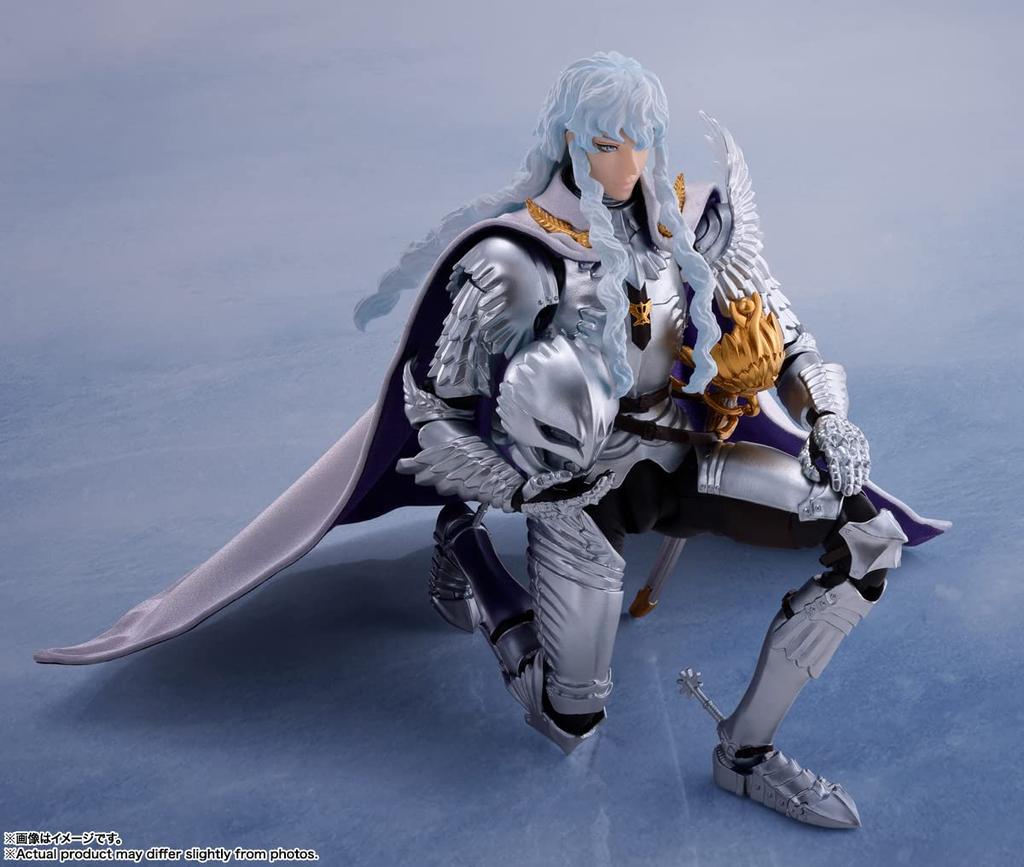 TAMASHII NATIONS Berserk Griffith von 155mm ABS PVC Stoff Bemalte Bewegliche Figur S.H.Figuarts (Hawk Light) Ca.. & &