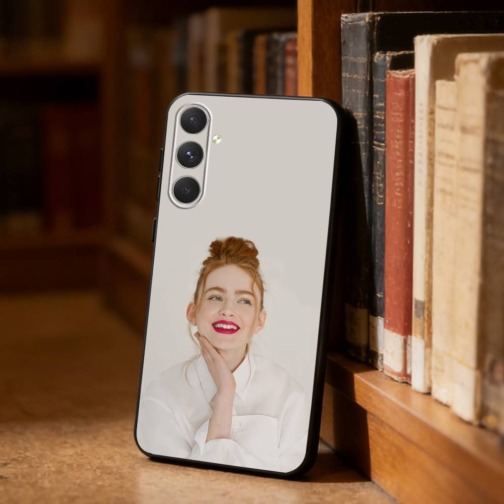 

S-Sadie sink Phone Case For Samsung S26,S25,S24,S23,S22,S21,Ultra,Plus,FE Black Soft Cover Samsung S24ULTRA
