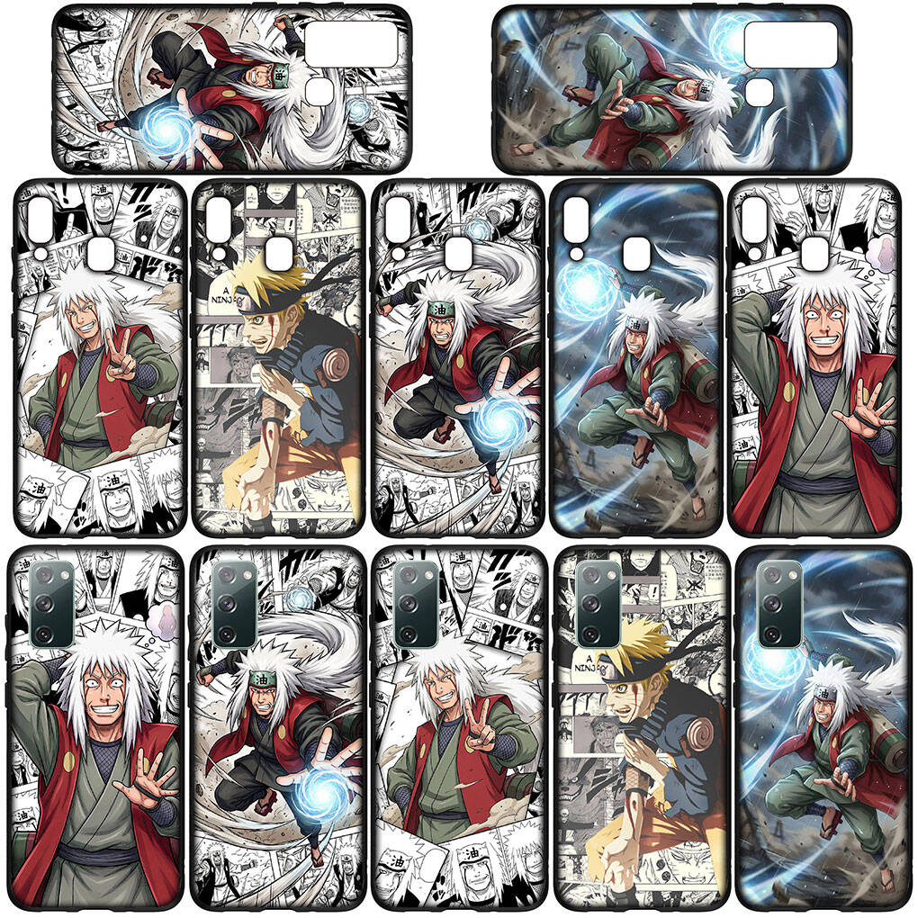 Phone Case for iPhone 17 15 16 Plus Redmi Note 14 12 11 13 Pro Max Huawei P30 P20 Lite Y9 OPPO A60 A40 A80 A38 A54 Cartoon Jiraiya Narutos Anime Cover