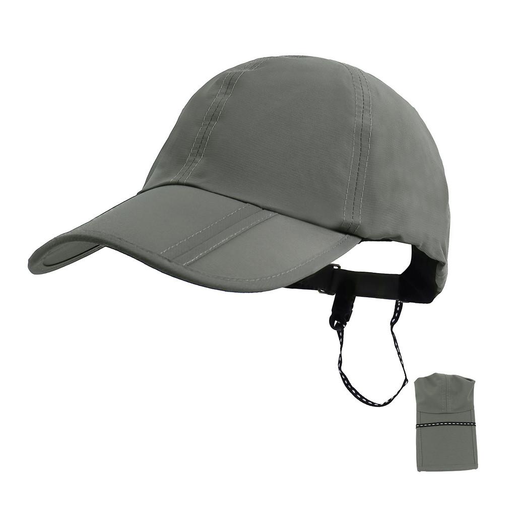 Outdoor Sports Cap With Upf50 Waterproof Nylon For Fishing And Running Enthusiasts