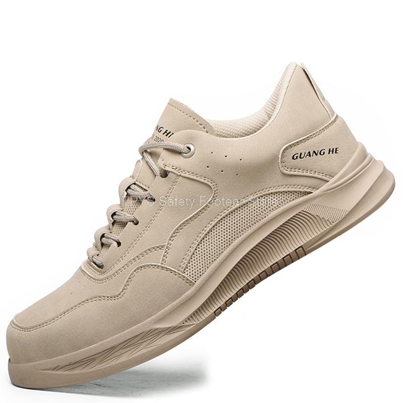 

Мужская защитная обувь, рабочие ботинки со стальным носком, неразрушимые рабочие кроссовки, противоударные, противоударные, мужские рабочие защитные ботинки, дропшиппинг 36