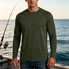 Men Long Sleeve 50 Plus Sun Shirt Quick Dry Lightweight Stretch Outdoor Fishing Athletic Top