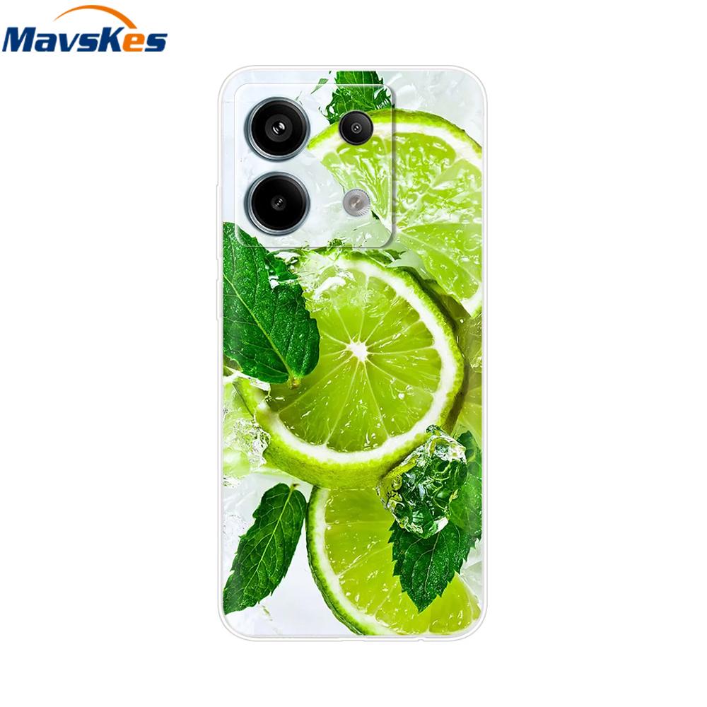 For Redmi Note 13 Pro 4G 5G Fundas Cover TPU Silicon Protective Case For Xiaomi Redmi Note13 13Pro Phone Clear Back Cover Bumper
