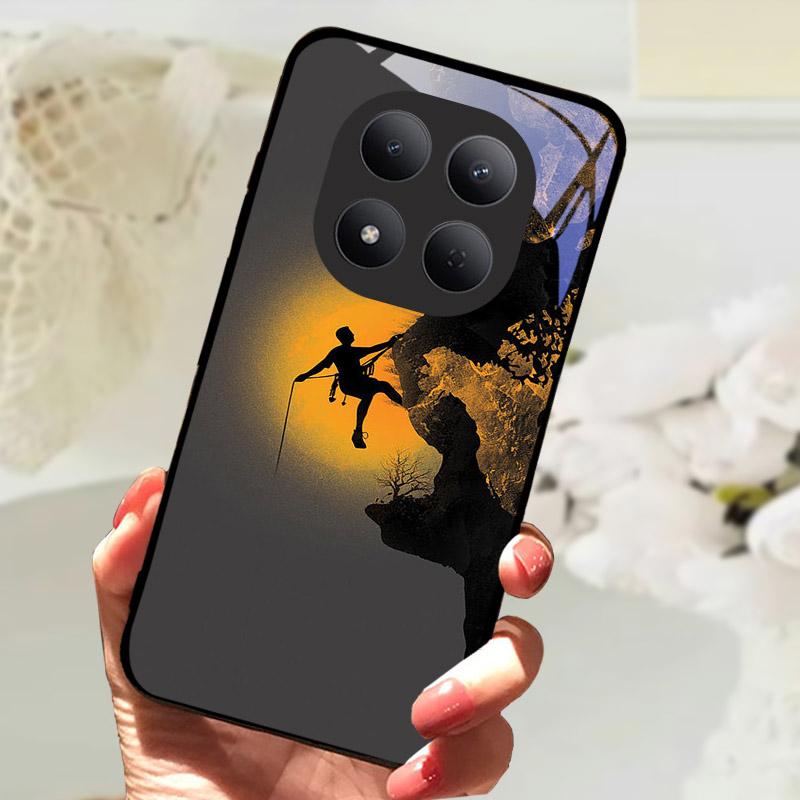 For Xiaomi Redmi Note 15 Pro 5G Case Tempered Glass Phone Cover For Redmi Note15 Pro 15Pro 5G Coque Note15Pro Camera Protector