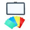 With Tripod LED Photography Video Light 4 Color Cards Photography LED Light  Toning