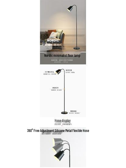 Modern Minimalist Remote-Control Floor Lamp for Living Room, Bedroom, and Study