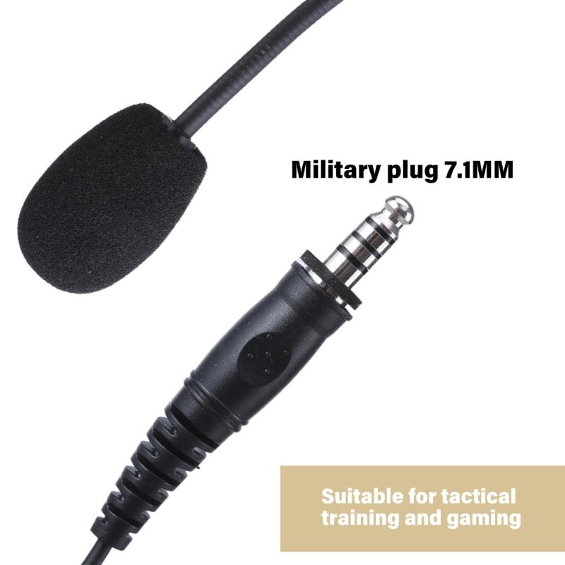 Headphone For EHK007 Microphone Headset for Training Adjustable Size And Noise Cancelling 7.1MM