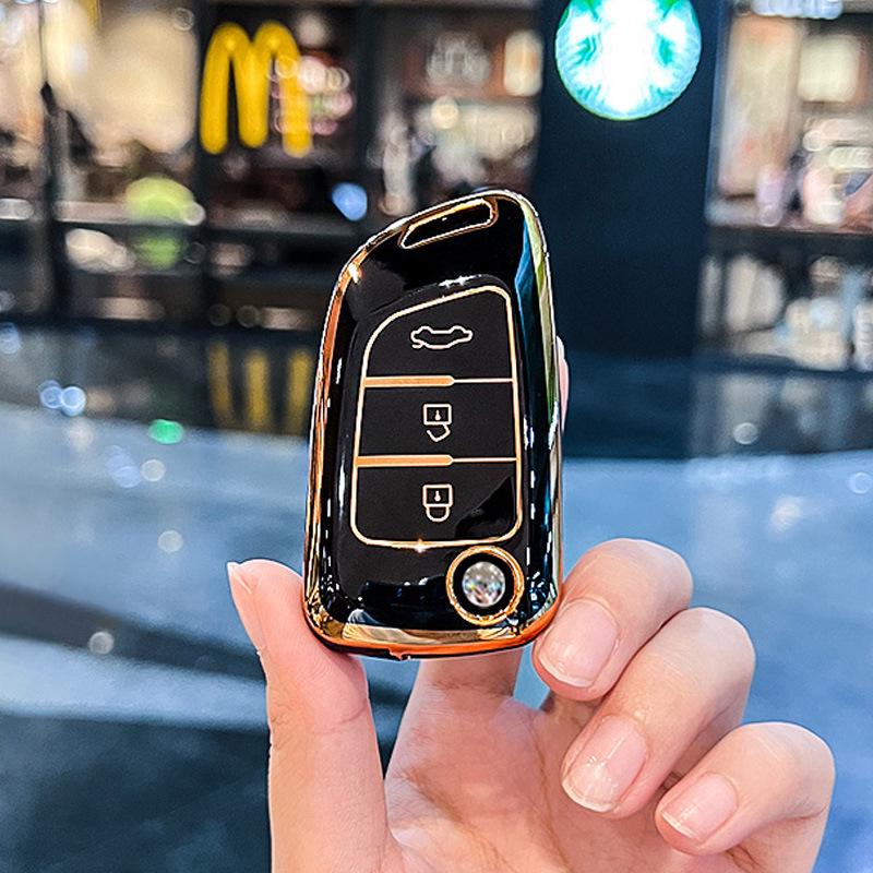Stylish Key Case for Dongfeng Fengshen AX7, AX3, AX4, AX5, Fengdu MX5, A30 Car Models