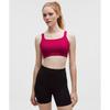 Ultralu Square Neck Workout Bra  MeDium Support  D DD Cup Berry Rumble