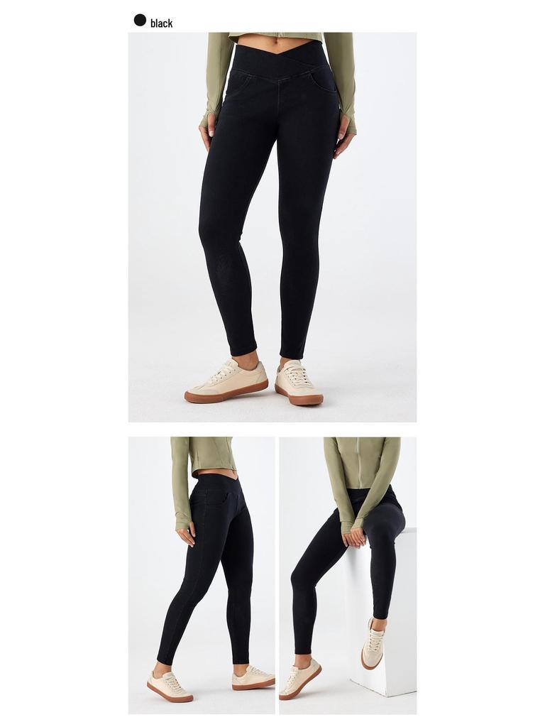 Women's High-Waist Butt-Lifting Denim Skinny Pants