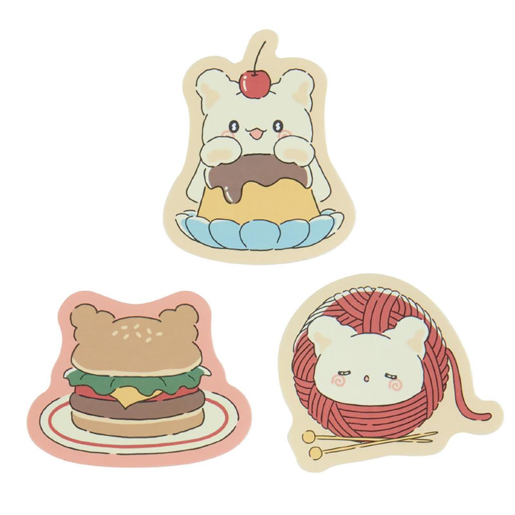 Sanrio Sticker Set Hanamaru Obake Paper 931098 (SANRIO) (Always Together!)