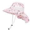Girls Sun Hat Baby Beach Hats Boys UPF 50+ Kids Summer Protection Cap Toddler Breathable  Mesh Wide Sunshade Hat
