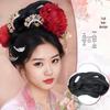 Hanfu Lazy Bun Wig - Ju Jingyi Inspired Tang Dynasty Hair Accessory