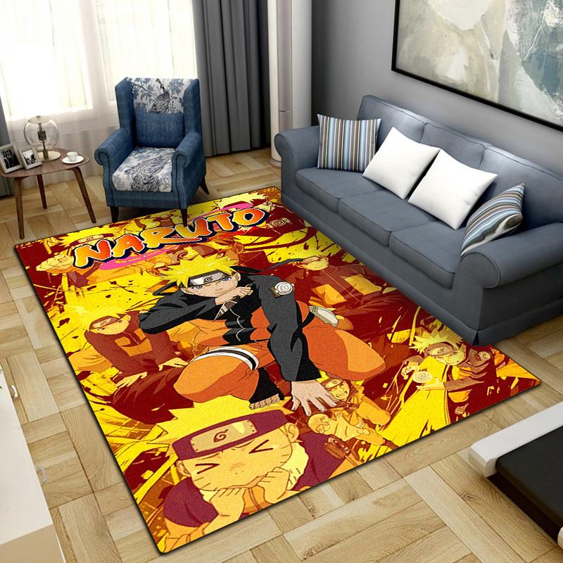 Anime-Naruto  Area Carpet for Living Room Bedroom Home Decor Cool Movie Mat Floor Mat -LXR46