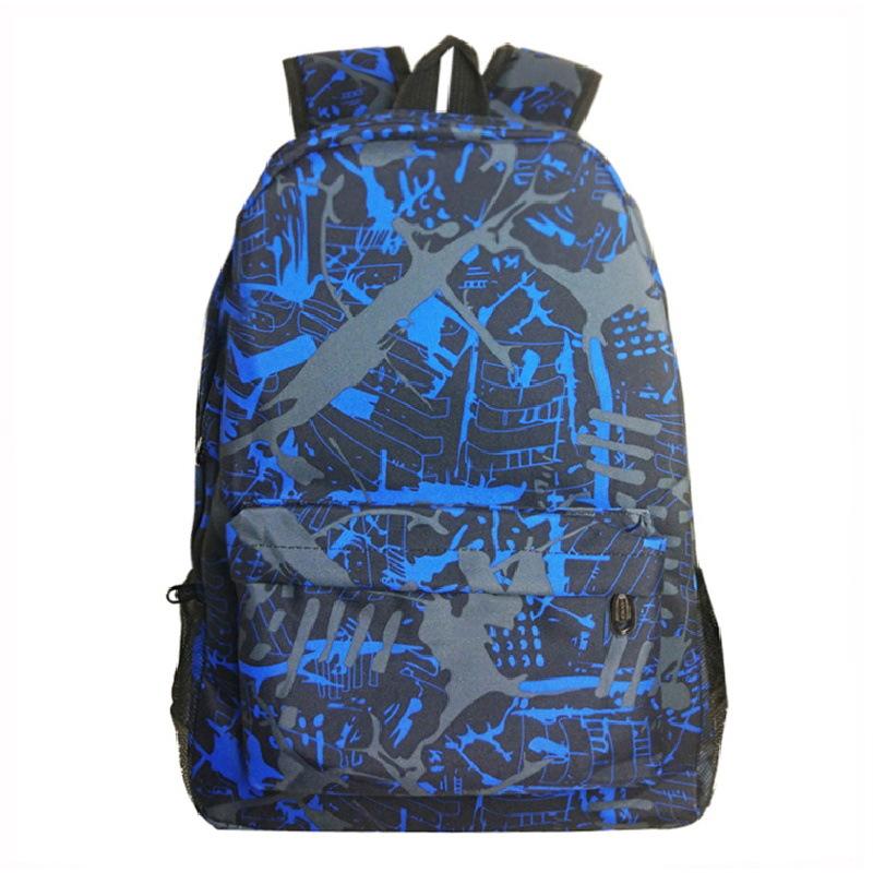 Blank Backpack Children Primary School Students Middle School Students Large Capacity Simple Versatile Backpack Bag
