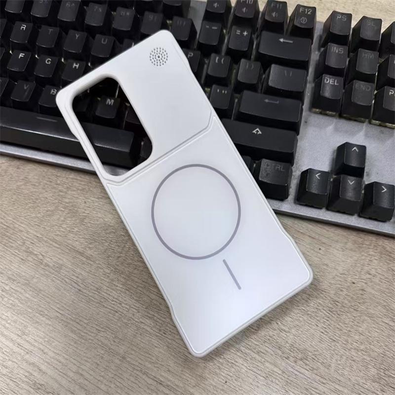 For Samsung Galaxy S25 S24 S22 S23 Ultra Case Shockproof Matte MagSafe Wireless Charging Frameless Aluminum Alloy Protective S25