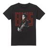 Elvis Presley Unisex Adult Red Guitarman T-Shirt