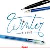 Pentel Hybrid Dual Metallic Liquid Gel Roller Pen YK110/8-M - 8 Count (Pack of 1) 16 Glittering Metallic Colors