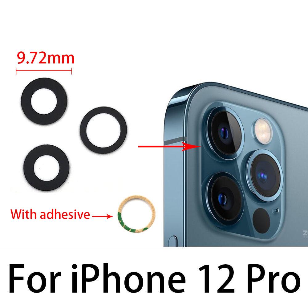 NEW Replacement Camera Glass Lens Back Rear Camera Glass Lens With Glue Sticker For IPhone 11 12 13 14 Pro Max Mini 15 Plus