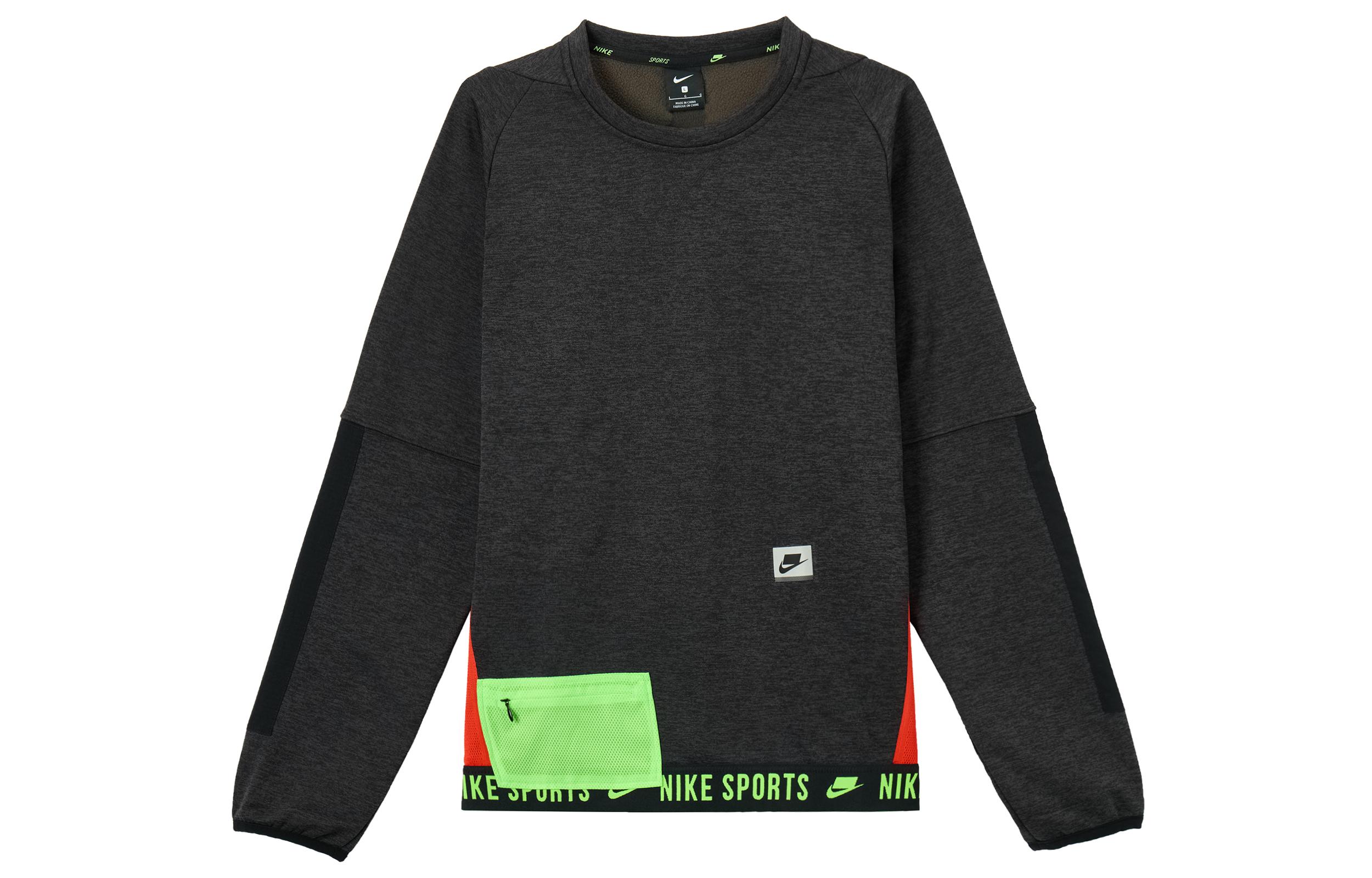 

Nike Sweatshirts Men s Black Crew Neck Moderate Regular BV3300-010 XL