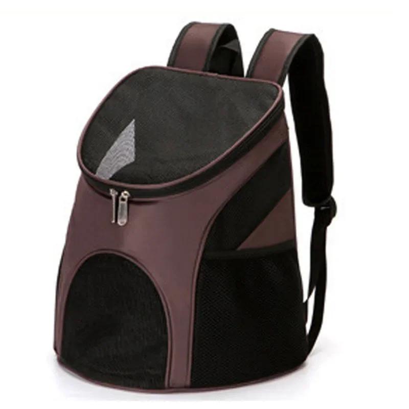 Cat Carrying Bag Foldable Double Shoulder Portable Pet Products Travel Outdoor Breathable Backpack Factory Direct Selling