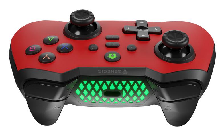 Genesis Manganese 400 Wireless Controller Red