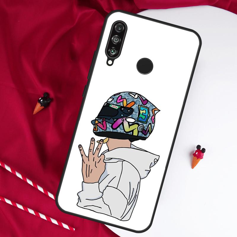 Daniel Ricciardo For Huawei Nova 12i 11i 8i 12s 9 10 SE Y90 Y60 Y70 Y72 Y61 Y91 P20 P30 P40 Lite P60 Pro Case
