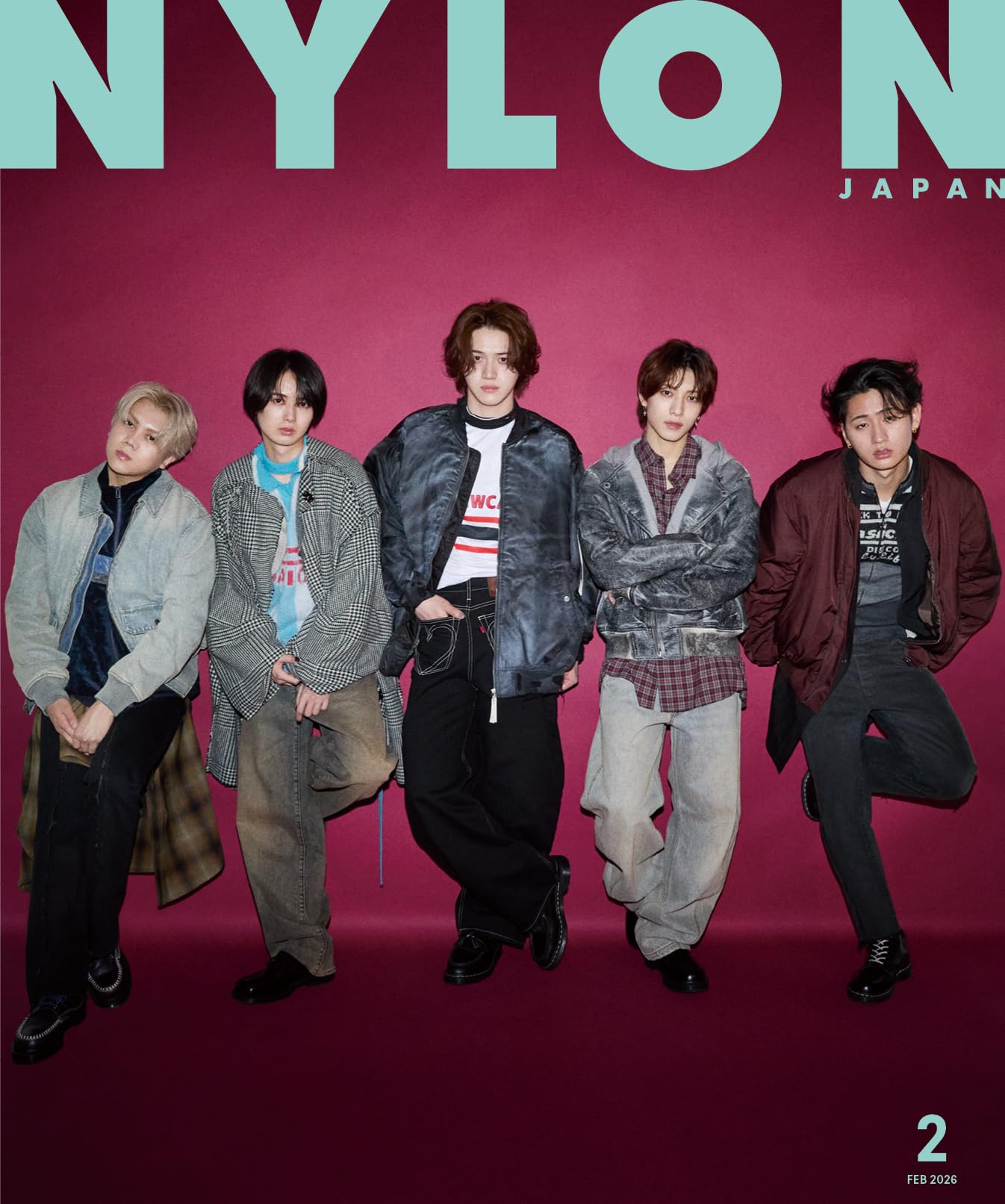 NYLON JAPAN Выпуск Февраль 2026 КЛЮЧ К [Журнал] [Обложка LIT]