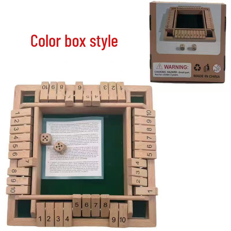 Zahlen-Klappkarten-Puzzle & Bausteinspiel für Kinder 3-6