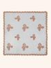 New Embroidery Lace Veil Scarf Lace Square Bandanas Style Embroidery Floral Headband Net Breathable Hijab Through Headscarf Wrap