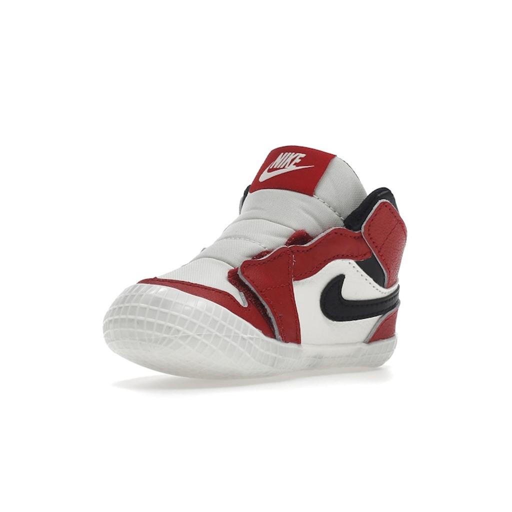 Air Jordan 1 Crib Bootie Chicago Lost & Found Baby Sneakers Red Varsity-Red Black AT3745-612