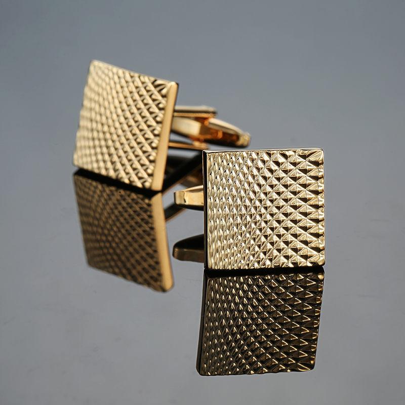 High Quality Novelty Cuff Links Copper Metal Laser Engraving Cufflinks Mans French Suit Accessories Jewellery