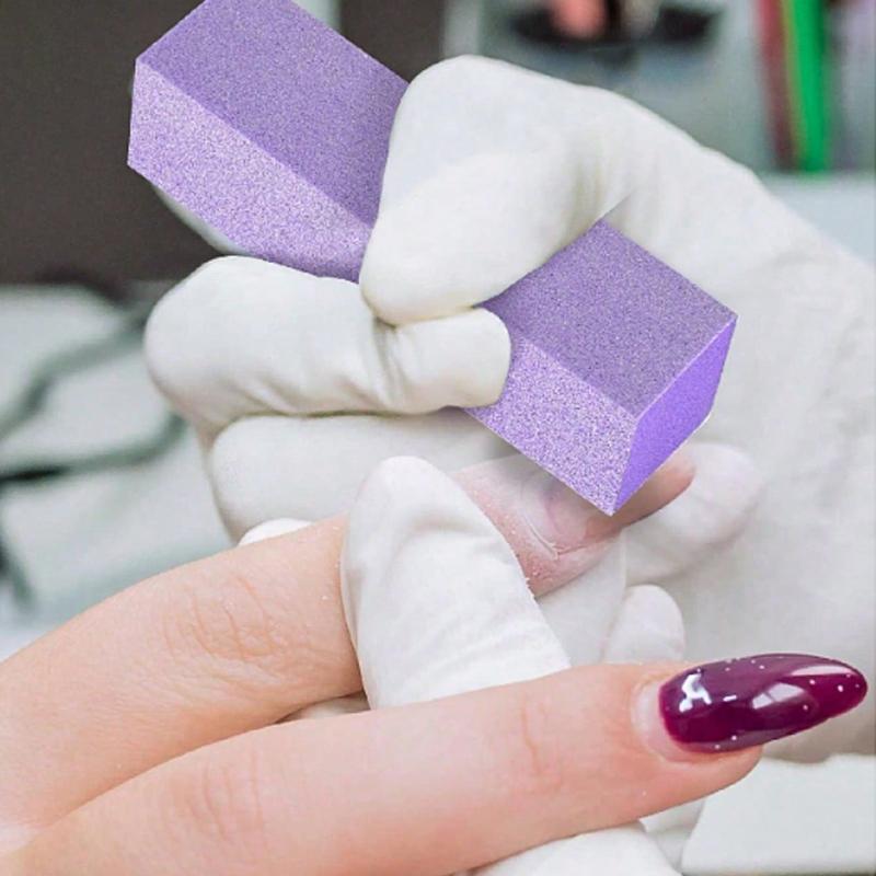 Nail Buffer Block, Medium/Fine Grit Finishing Buffers for Acrylic Nails Gel Polish Nails Professional Pedicure Manicure Buffer Kits