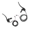 1 Pair Brake Lever Replacement Left Right Brake Handle with Brake Line for KUGOO M4 10in Electric