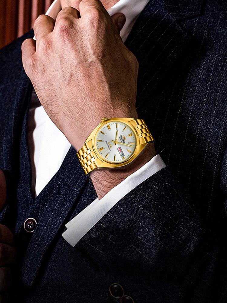 Orient Automatic Mechanical Watch with a Week-day Calendar RA-AB0E05S1BD