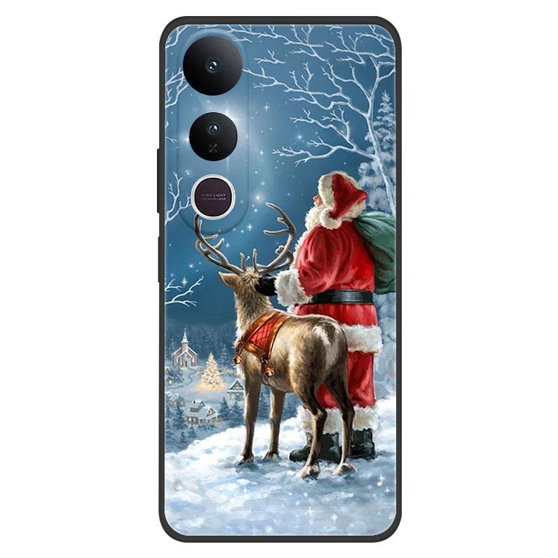 

Funda For Vivo V50 Lite 5G Case Snowman Christmas Style Back Cover For VIVO V50 Lite 4G Shockproof Coque Soft Silicon TPU Shell vivo V50 Lite
