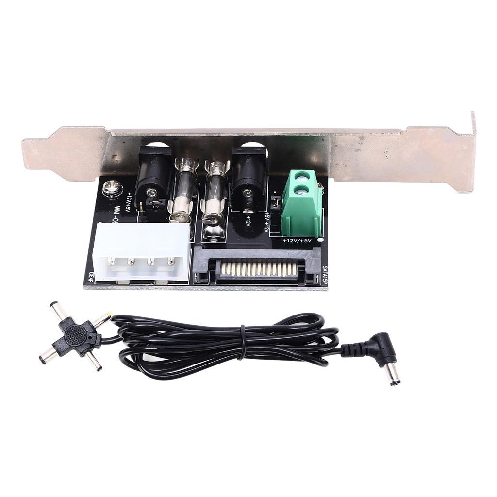 ATX Power Adapter Board Desktop PC Chassis External DC Transfer Module 12V 5V with 1 for 4 Line
