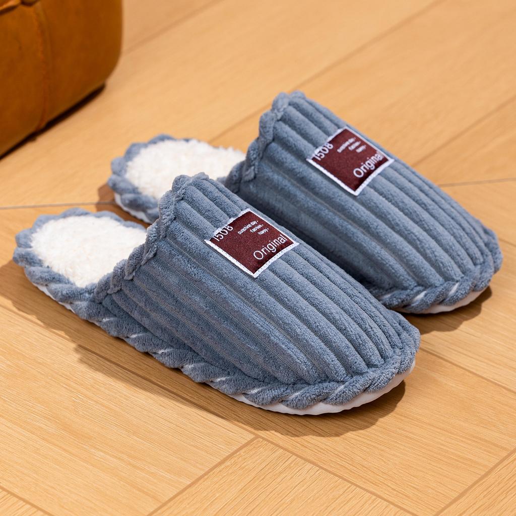 Women's Winter Home Semi-mopping Cotton Slippers