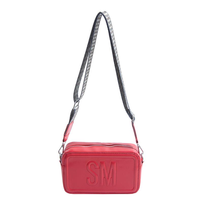 Contemporary Square Medium Handbag For Women Featuring Elegant Texture Embossed