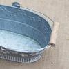 Basket Bucket ers Pot,Storage Bucket,Rust Prevention Pot Metal for and Flower,Pen