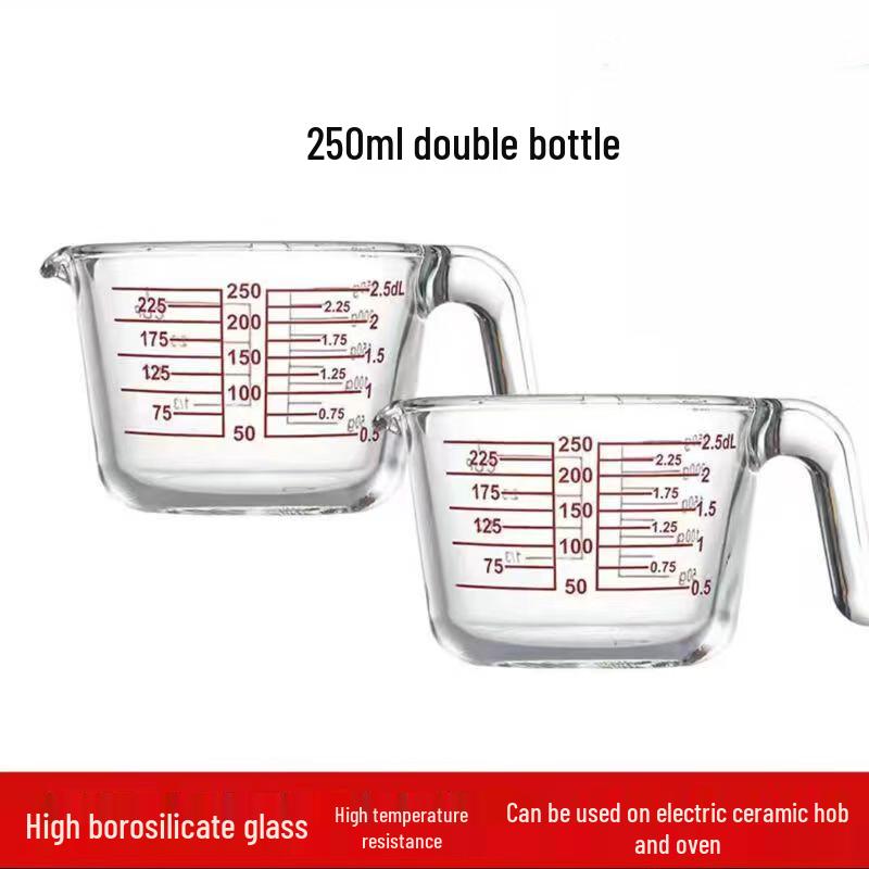 Мерный стакан из жаропрочного стекла Flavinmci