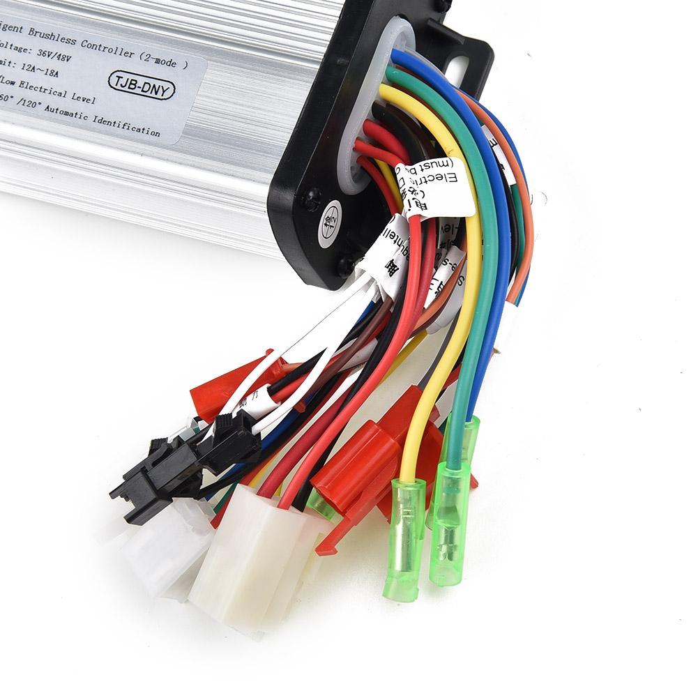 DC-36V 48V 500W Bezkartáčový regulátor pro elektrokolo pro motor skútru JL