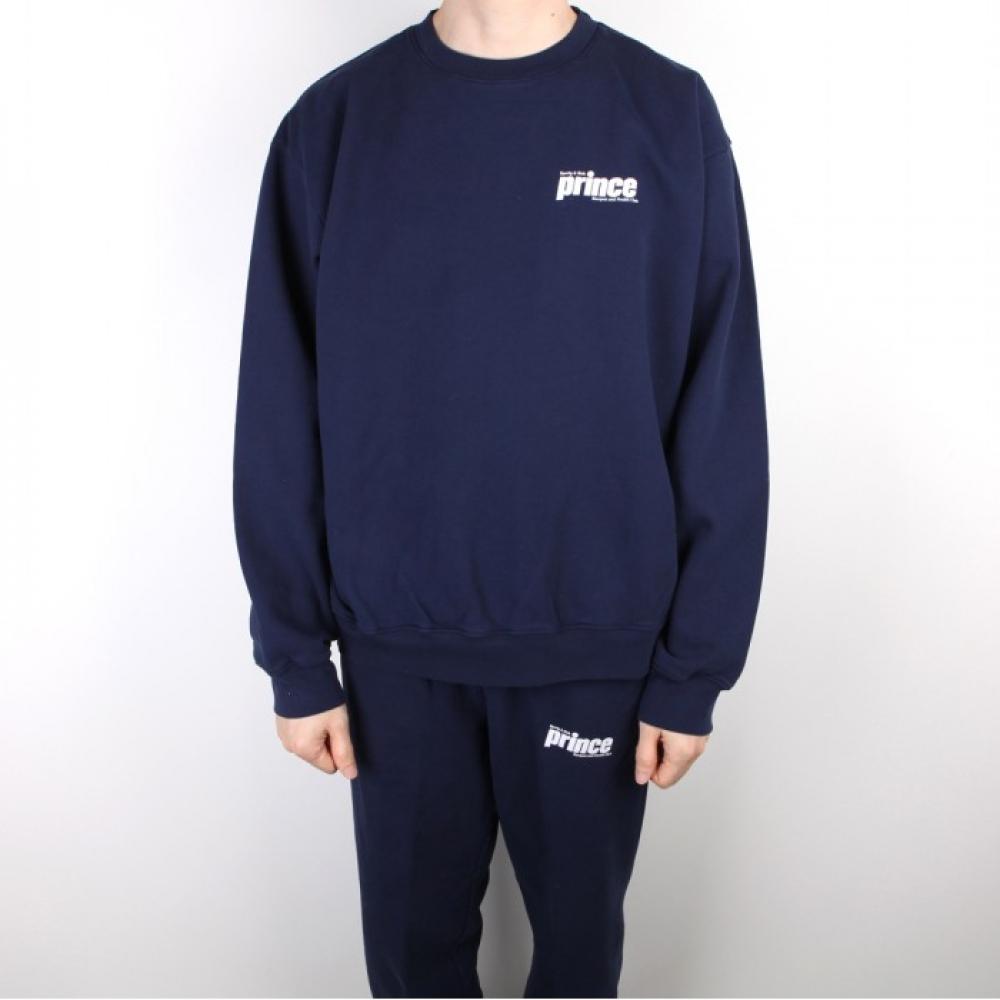 

22FW Спортивный и насыщенный свитшот Prince Navy CR521NA XS